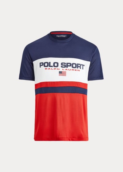 Playeras Polo Ralph Lauren Hombre Rojos Multicolor - Polo Sport Performance - FNVRP4962